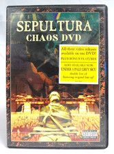Sepultura - Chaos DVD Rare OOP Thrash / Death Metal Live Concert DVD picture