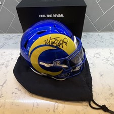Matthew Stafford Los Angeles Rams Under Wraps Fanatics Helmet Authentic picture