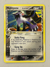 Pokemon TCG Mightyena 24/113 EX Delta Species Rare Regular  2005 LP picture