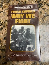 Vintage VHS Frank Campra's WWII Military Why We Fight Factory Sealed Documentary picture