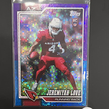 2026 Topps Flagship Jeremiyah Love RC #309 Purple Parallel 47/250 Cardinals picture