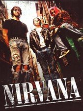 Nirvana Grunge Band Vintage Alley Portrait Music Poster picture