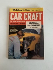 Car Craft Magazine November 1954 ~ Souping the Late Chevrolet, Welding Is Easy picture