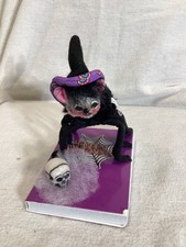 Annalee Doll 2020 Halloween 4” Spooky Spider & Skull On Purple Book #310320 picture