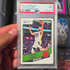 2021-22 Panini Chronicles - Classics Stephen Curry #154 75th Anniversary /75 picture