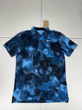 Nike Dri-FIT Tour Golf Stretch Polo Shirt Blue Mens FD5935-451 $80 Pick Size NWT picture
