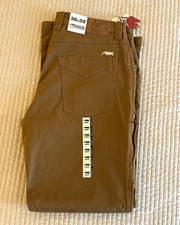 Mountain Khakis Men's Classic Fit 5-Pocket Brown Khaki Pants Waist 36 picture