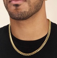 LUXURY Cuban Link Chain 8mm 24 Inches WE SHIP OVERSEAS picture