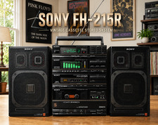 SONY FH-215R 🌈MINT & RaRe🌈 Vintage Cassette Stereo Boombox picture