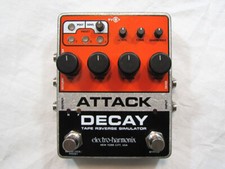 Used Electro-Harmonix EHX Attack Decay Tape Reverse Simulator Guitar Pedal picture