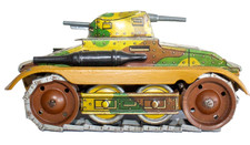1930's Post-WWI German ARNOLD #690 Medium Clockwork Tank picture