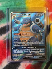 Pokémon TCG Blastoise GX Holo Ultra Rare SM189 Promo 2019 picture