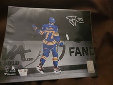 JJ Peterka Autographed 8x10 Photo #77 Fanatics Certification  picture