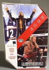 Mattel WWE Ultimate Edition Edge Action Figure 8+ Boxed w/ Jacket, Alt Head picture