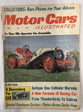 MOTOR CARS ILLUSTRATED MAGAZINE-AUGUST 1964-ISSOTA FRASCHINI-1 CYLINDER MARVELS picture