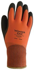 Wonder Grip Thermo Plus WG338M Gloves - Medium - Orange/Black picture