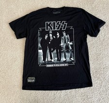 KISS Dressed To Kill 50th Anniversary T-shirt Size XL Ace Demon picture