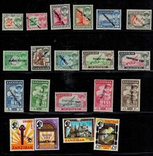 Zanzibar 1964 The Revolution Collection w/ 