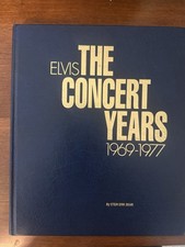 Elvis Presley Book | The Concert Years 1969-1977 |  Stein Erik Skar | RARE picture