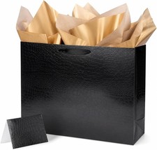 Extra Large Black  Bag 17x12.6x4.9 in picture