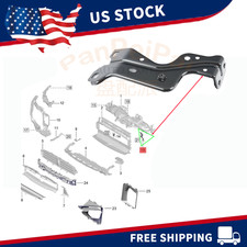 95B807334A Right Front radiator brackets NEW Fit for Porsche 2014-2026 picture