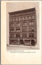 c1900s AUBURN, New York Postcard Foster, Ross & Co. Dept. Store 