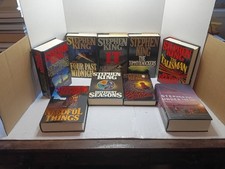 Vintage Stephen King Horror Thriller Books Lot Of 9 Some Nice 1st Edition Viking picture