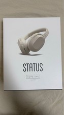 STATUS CORE ANC CLOUD Wireless Headphones Active Noise Cancelling White Vegan picture