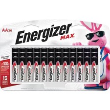 Energizer MAX AA Batteries (36-Pack), Double A Alkaline Batteries Long-lasting picture