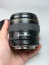 Canon EF 85mm f/1.8 USM Telephoto Portrait Lens - Tested, Clean Glass picture