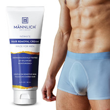 Mannlich Man Intimate Private Hair Removal Cream 100ML For Sensitive Skin picture