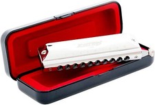 East top Chromatic Harmonica Key of C Professional Mouth Organ Harmonica Gift picture