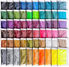 Fine Glitter,  300G 60 Colors Extra Fine Craft Resin Glitter Packs, for Tumblers picture