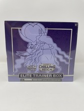 Pokemon Chilling Reign Elite Trainer Box SWSH06 Shadow Rider Calyrex Sealed New picture