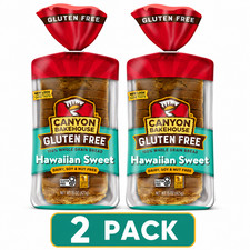 (2 pack) Hawaiian Sweet Gluten Free Bread, Fresh 15oz Loaf picture