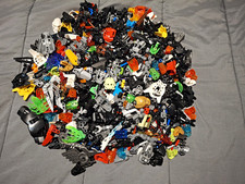 LEGO BIONICLE and Hero Factory Bulk Lot Masks, Armor, Joints, Weapons Multicolor picture