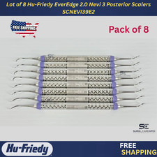 Lot of 8 Hu-Friedy EverEdge 2.0 Nevi 3 Posterior Scalers SCNEVI39E2 picture