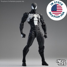 CT Toys Messtoys Symbiote Spider-Man Black Spider Action Figure Boxed (US STOCK) picture