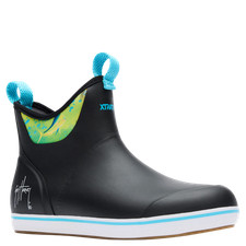 XTRATUF Men's Guy Harvey Graphic Black Ankle Deck Boot XMABGH00 picture