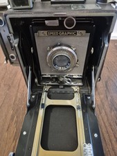 Graflex  Speed Graphic 4x5 Camera Vintage Untested picture