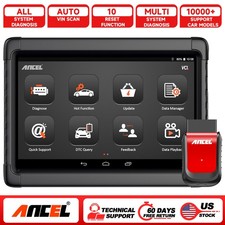 ANCEL X6 10inch Bi-directional Diagnostic Tool Bluetooth All System OBD2 Scanner picture