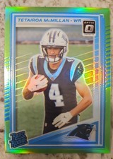 2025 Panini Donruss Optic - RC Tetairoa McMillan #209 Neon Green Prizm /199 (RC) picture
