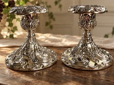 Pair Of Godinger Silver Plate 4