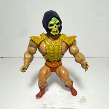 Vintage 1980s Mattel He-Man MOTU Action Figure Parts Lot Skeletor Buzz-Off Clawf picture