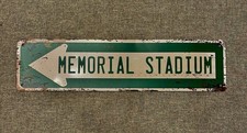 Fighting Illini Memorial Stadium Street Sign University Of Illinois Football ON  picture