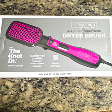 Conair INFINITIPRO Knot Dr. Ionic 1000W Dryer Brush Pink/Black 2 Speed picture