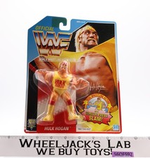 Hulk Hogan Gorilla Press Slam WWF Wrestling 1990 Hasbro Figure NEW MOSC SEALED picture