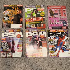 Vintage 2005 PSM PlayStation Magazine Lot of 6 Issues (93,95,97,98,101 etc)*READ picture