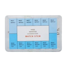 60Pcs 12 Sizes  Watch Winding Stem Extender Watch Stem Extender Repair Part picture