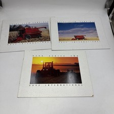 Vtg Case IH International Brochure Lot 3 Axial Flow Combines 9200 4WD Tractor picture
